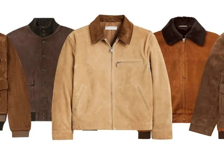 Faux Suede Jacket